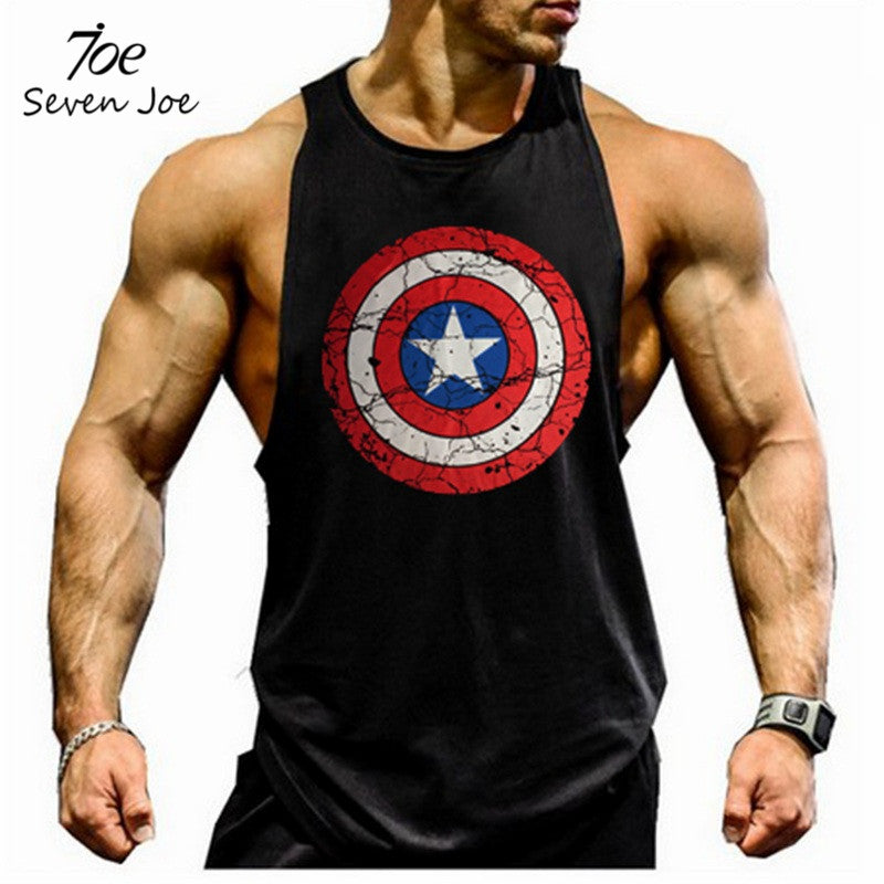 Captain America Tank Top
