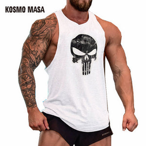 Stringer Skull Tank Top
