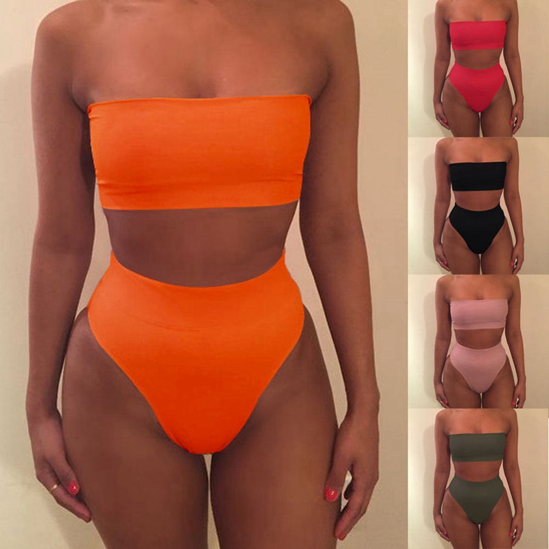 Bandage Push Up Swimsuit